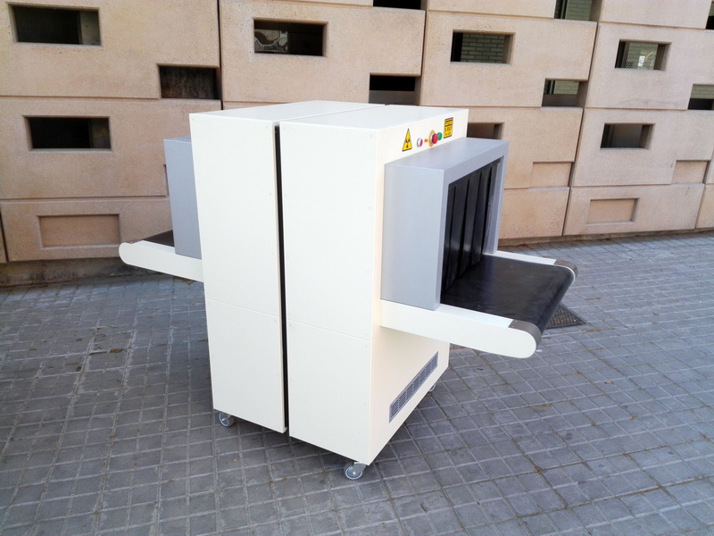 maquina rayos x seguridad aeropuerto maletas mad hierro 130x176-225.5x82 (175-250eu.) 2u+1u func